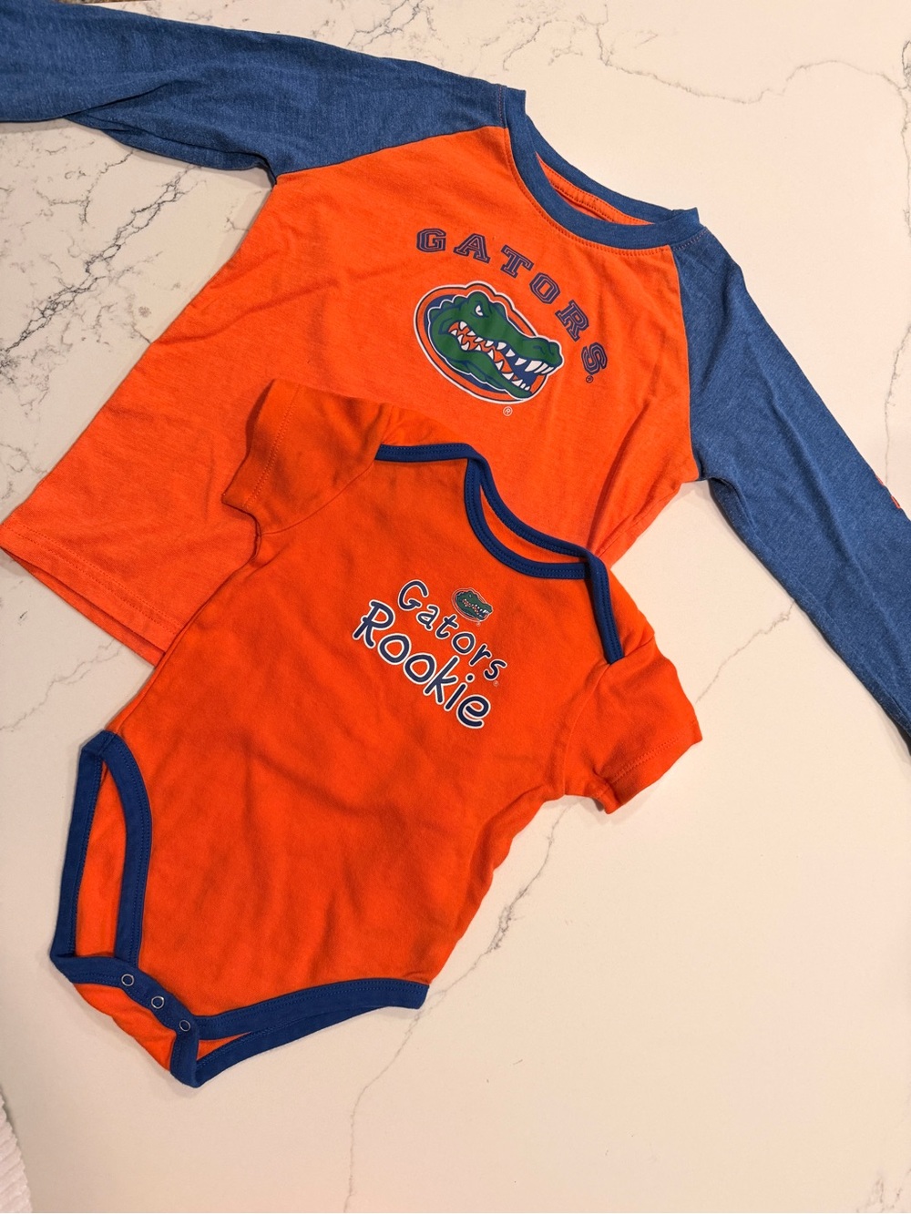 Set of 2 University of Florida Onesie and Toddler Shirt